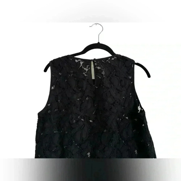 Diane Von Furstenberg Lace Madalena Top in Black - Picture 7 of 13